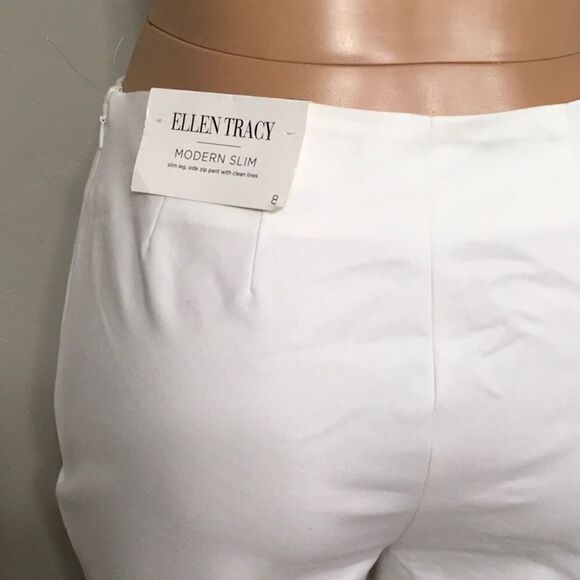 Ellen Tracy ivory pants. - Picture 5 of 10